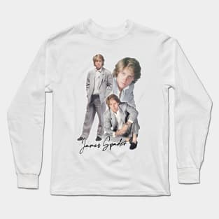 James Spader 80s Retro Design Long Sleeve T-Shirt